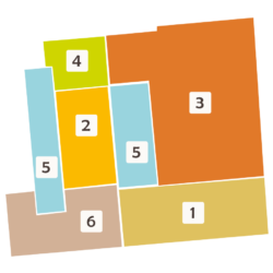 Plan des salles