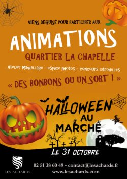 AFFICHE halloween 2021