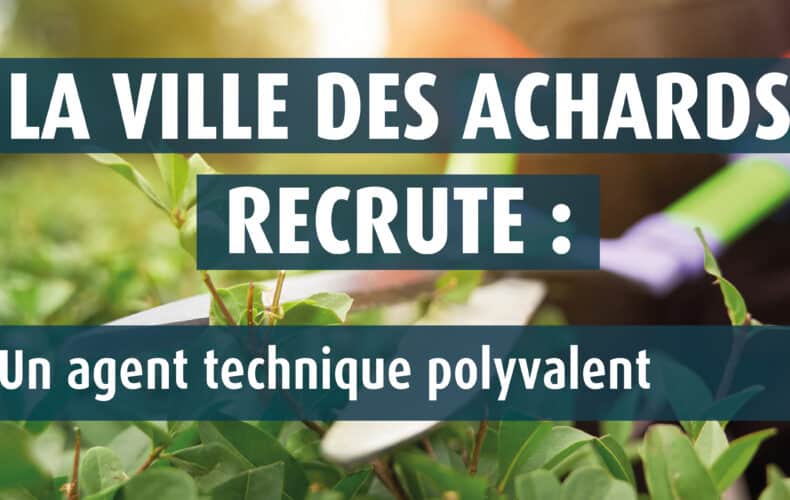 LA VILLE RECRUTE !