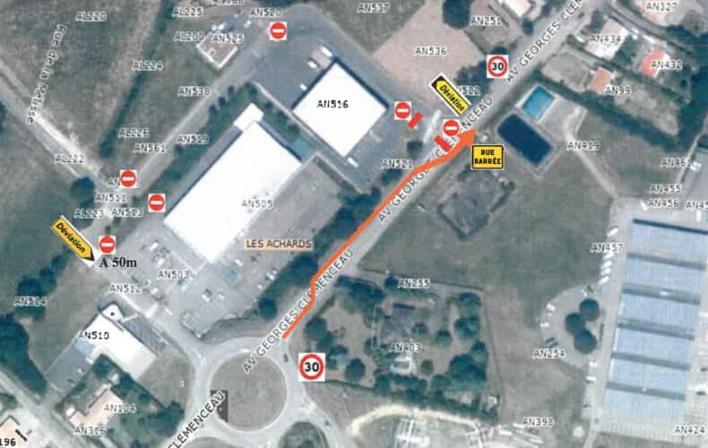 TRAVAUX D&rsquo;ASSAINISSEMENT – AVENUE GEORGES CLEMENCEAU ET RUE DE LA PRAIRIE