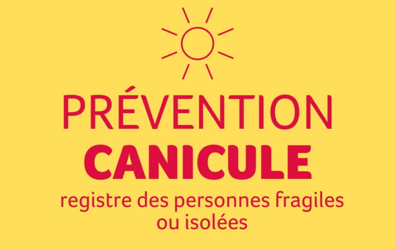 PLAN CANICULE : PENSEZ AU REGISTRE COMMUNAL